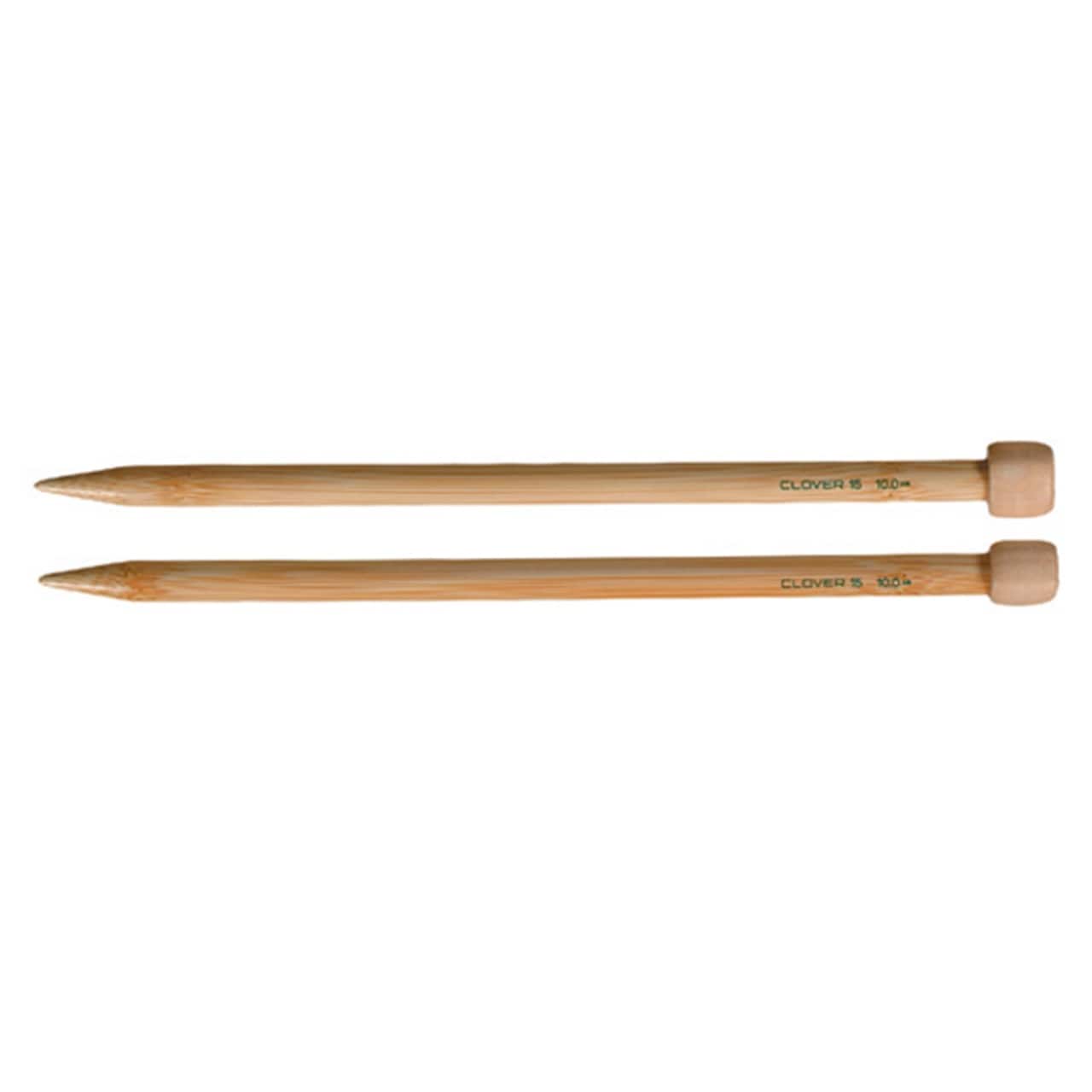 Clover Takumi® 9" Bamboo Single Point Knitting Needles